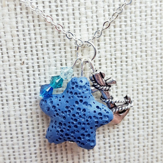 Star of the Sea Nautical Diffuser Necklace