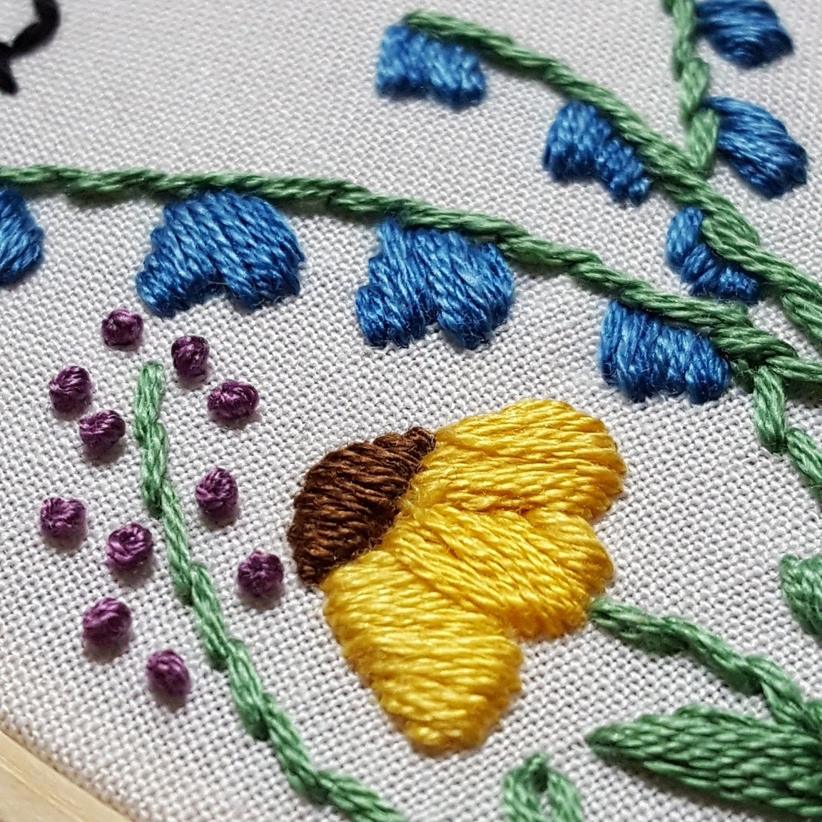 PDF Embroidery Pattern Let Nothing Disturb You