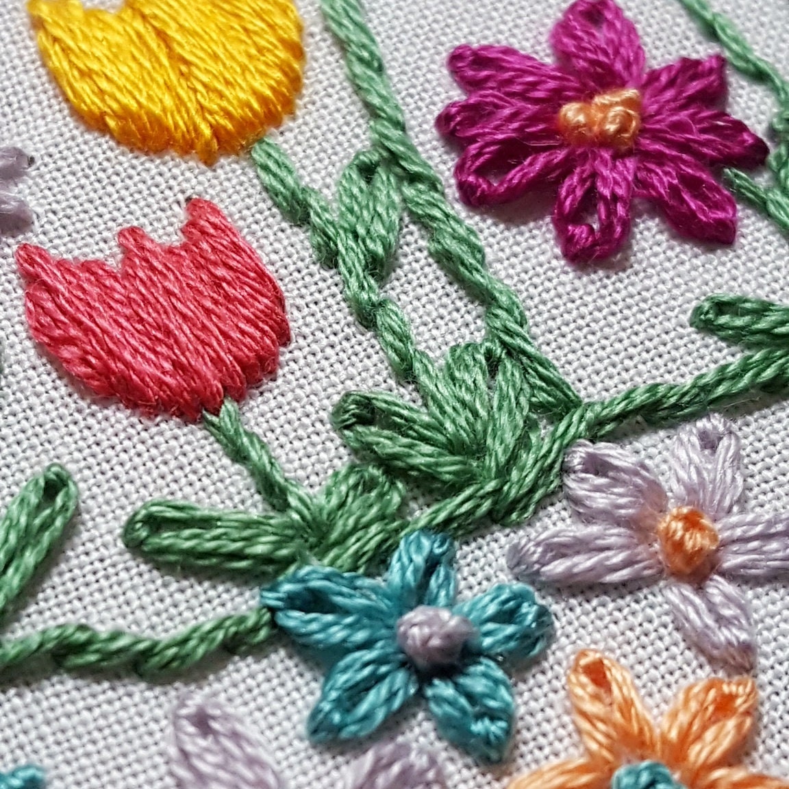 PDF Embroidery Pattern Let Nothing Disturb You