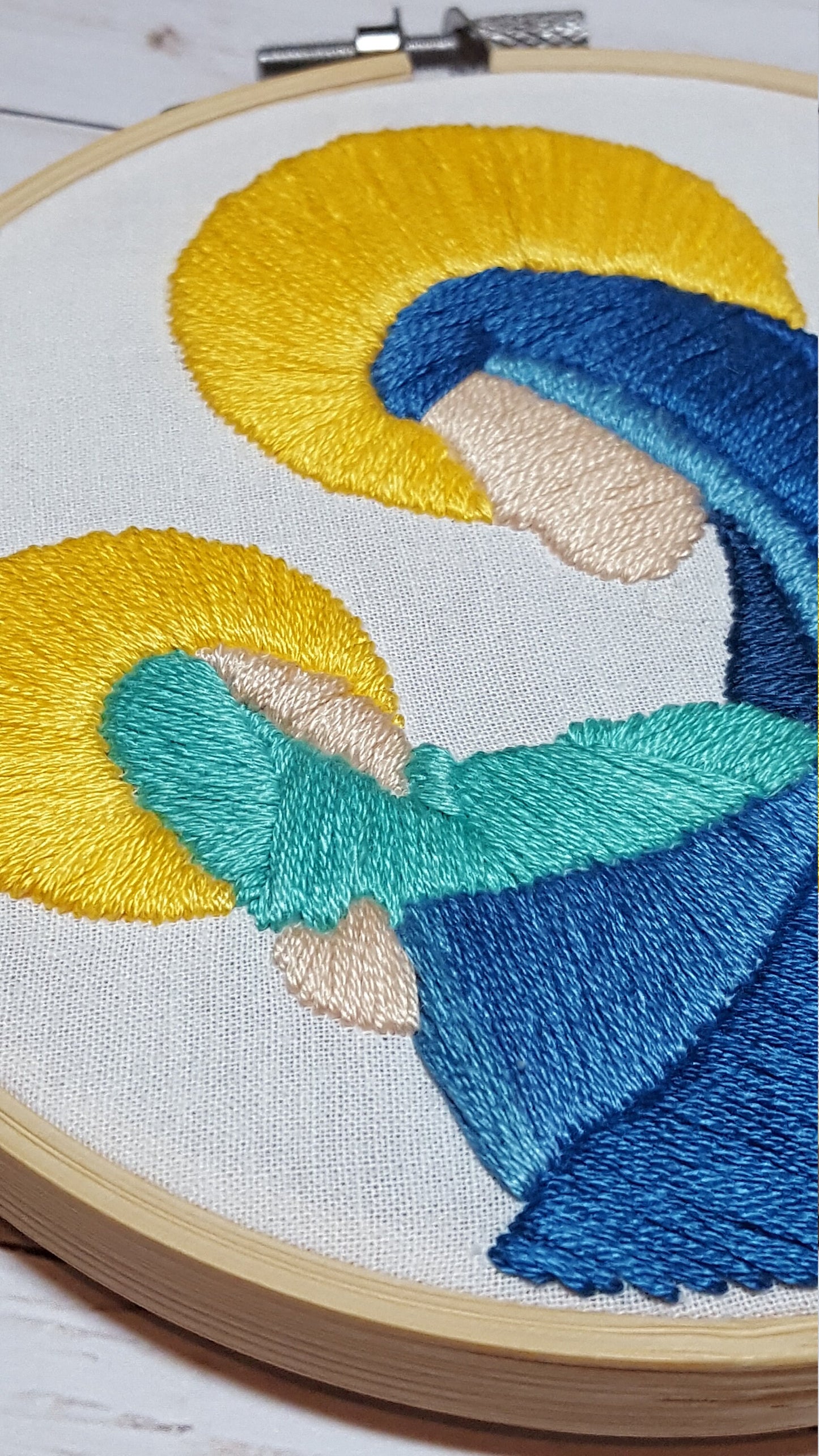 Madonna and Child PDF Embroidery Pattern