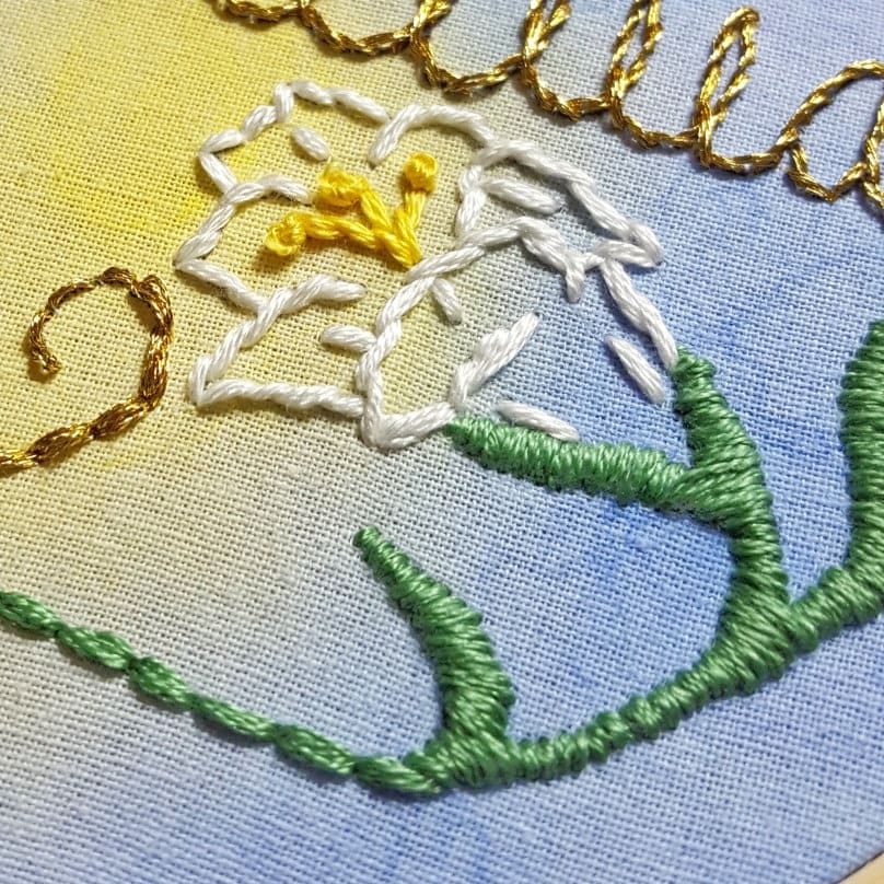 PDF Alleluia Embroidery Pattern