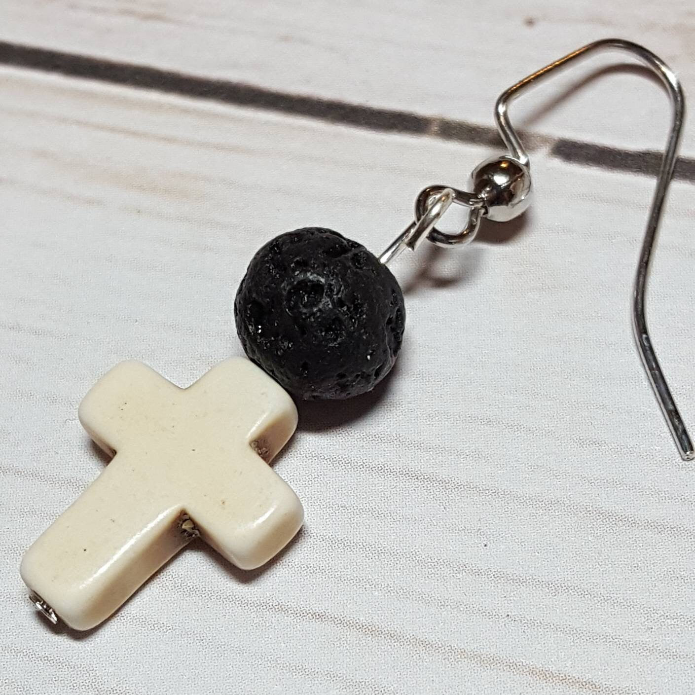 Cross Diffuser Earrings