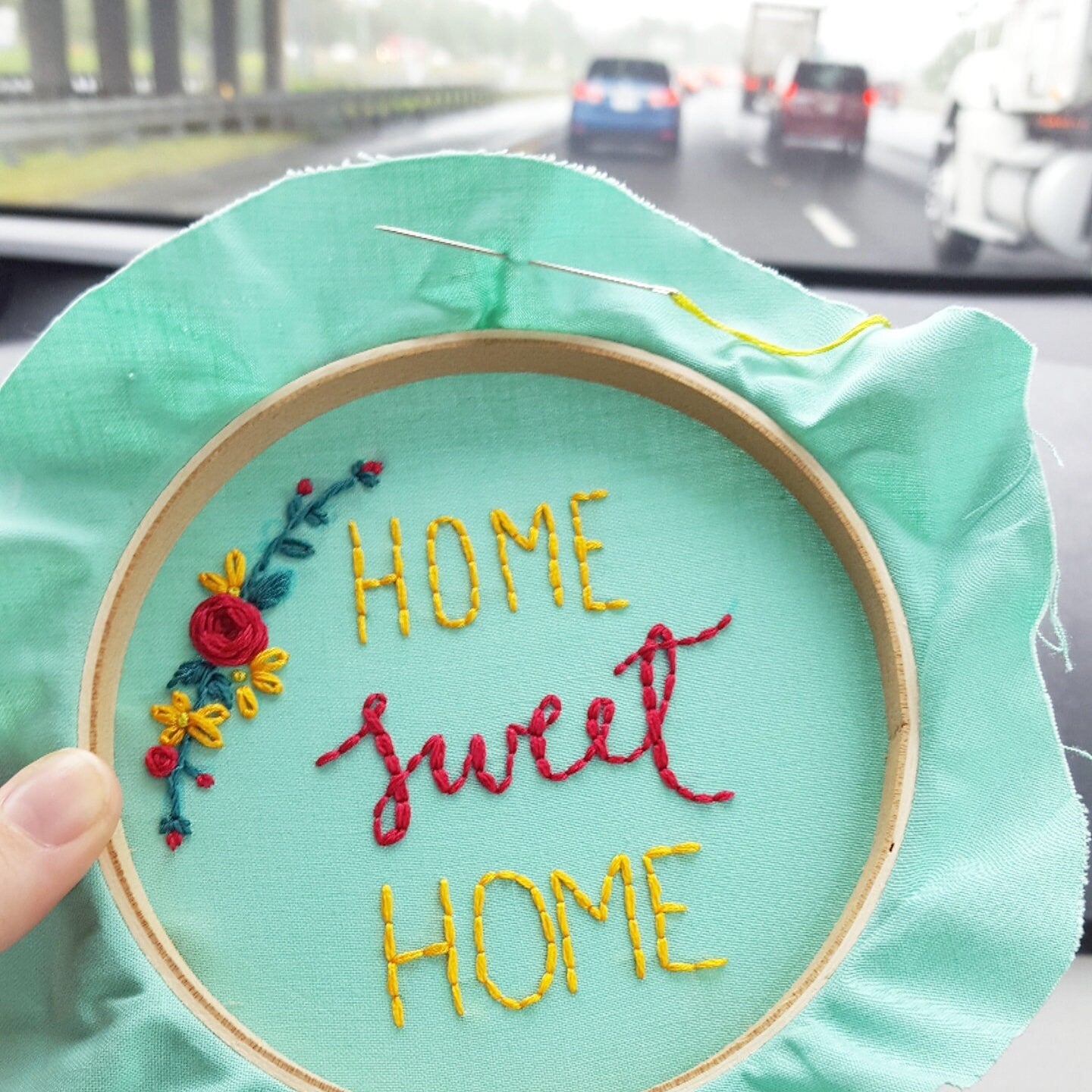 PDF Home Sweet Home Embroidery Pattern