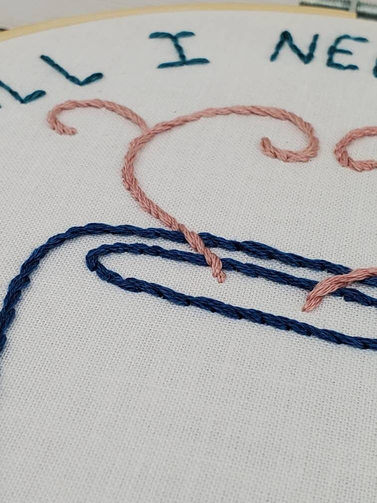 PDF Jesus and Coffee Embroidery Pattern