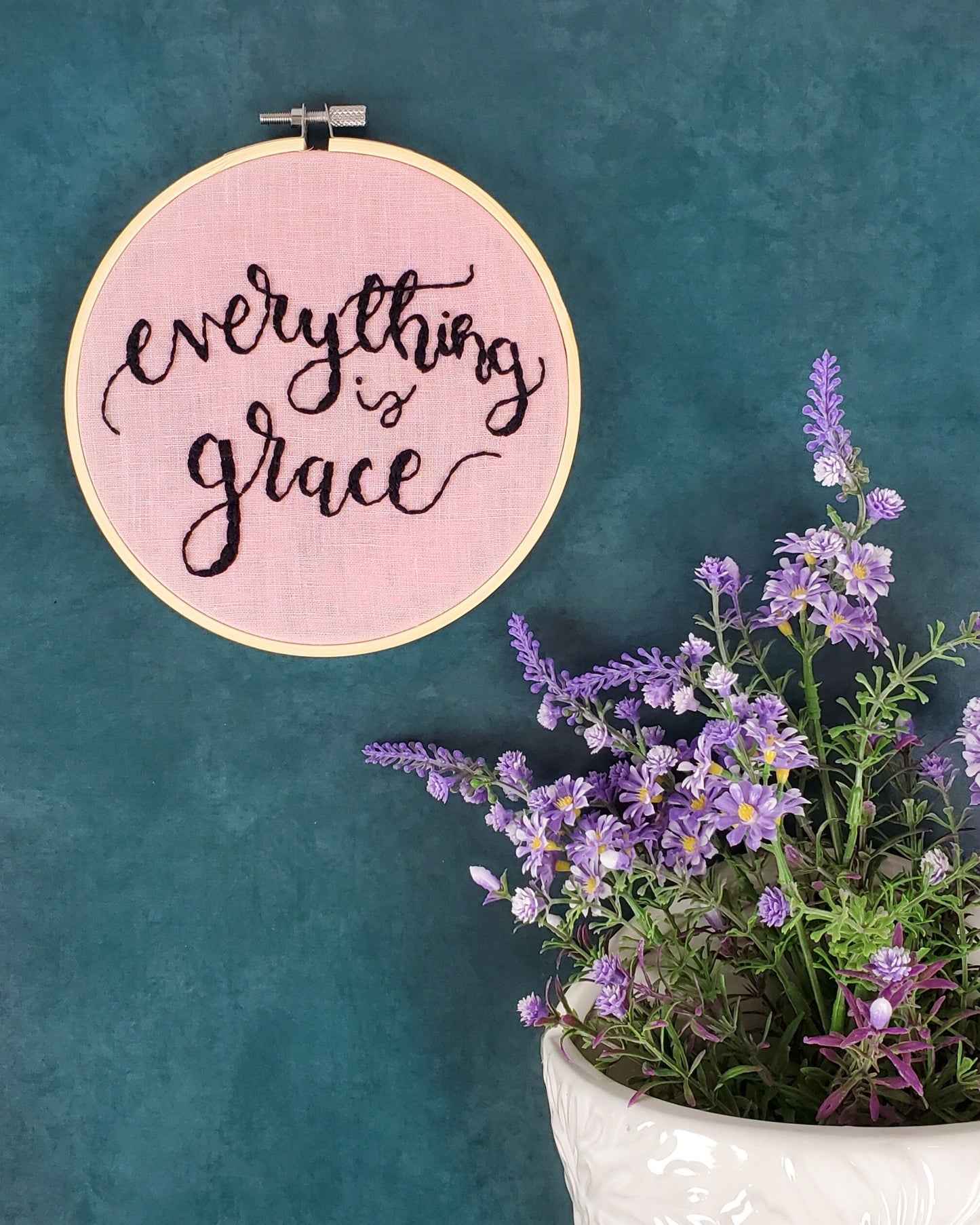PDF Everything is Grace Embroidery Pattern