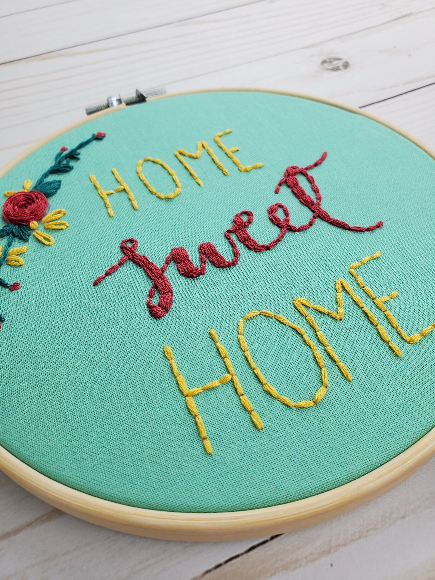 PDF Home Sweet Home Embroidery Pattern