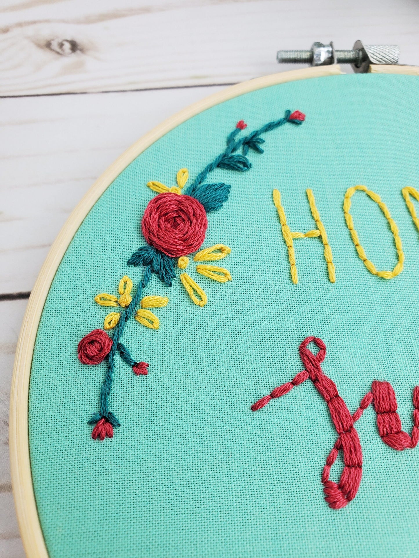 PDF Home Sweet Home Embroidery Pattern