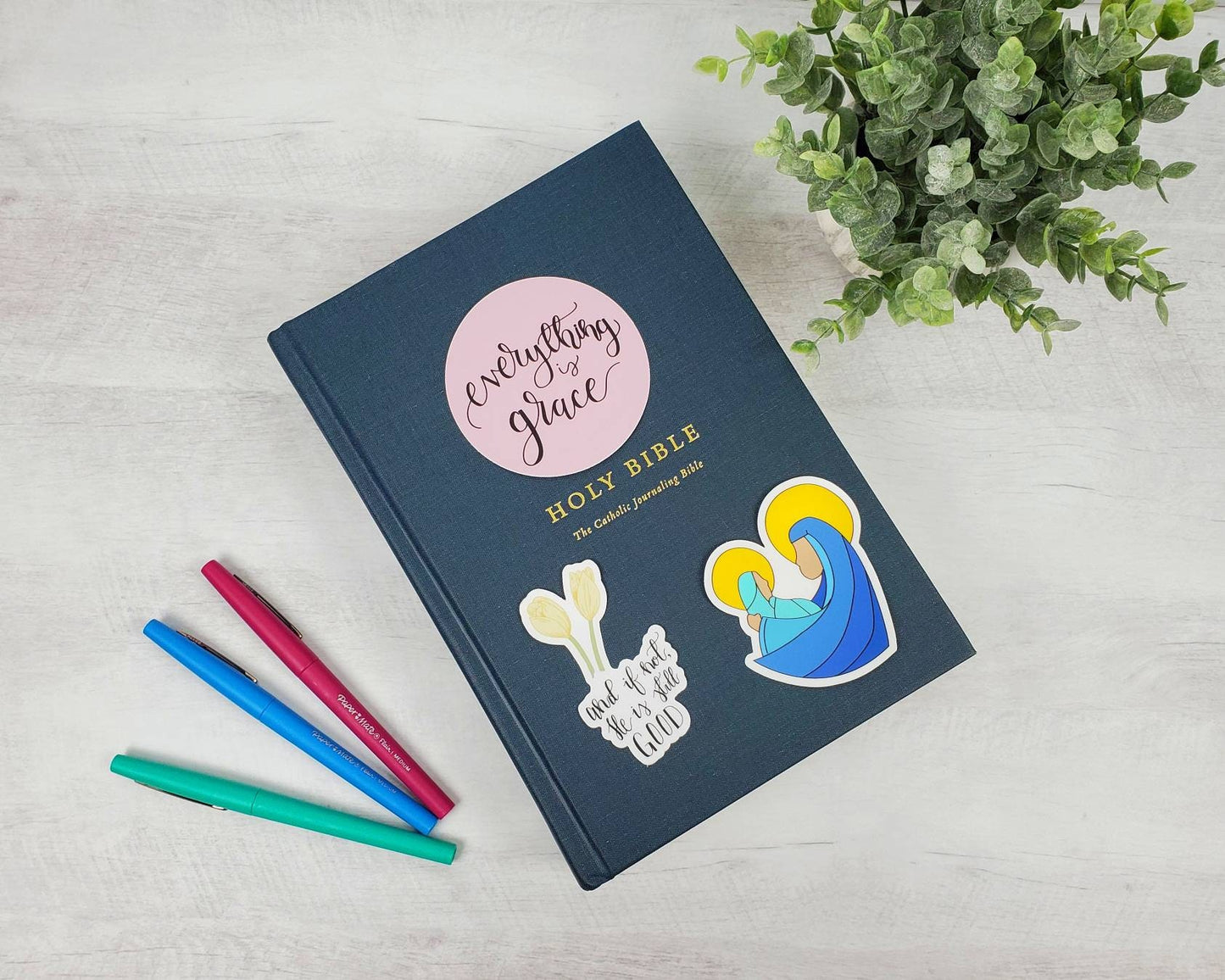 Madonna and Child Vinyl Sticker
