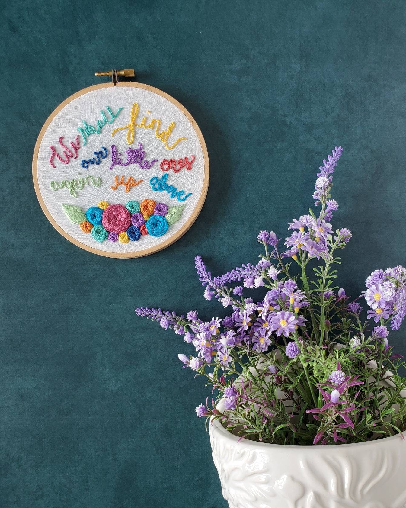 PDF We Shall Find Our Little Ones Again Up Above Embroidery Pattern