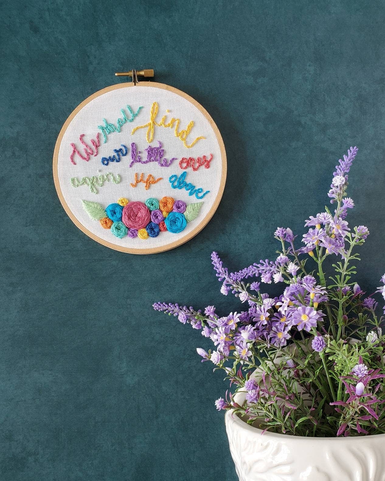 PDF We Shall Find Our Little Ones Again Up Above Embroidery Pattern