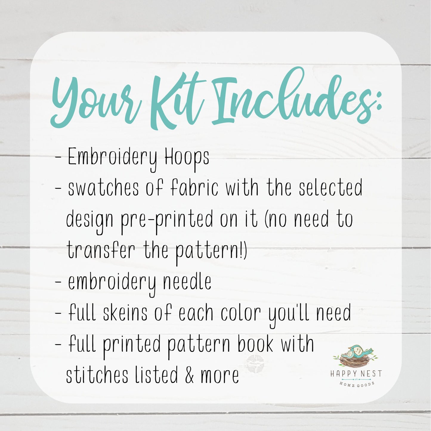 Snowflake Ornaments Embroidery Kit