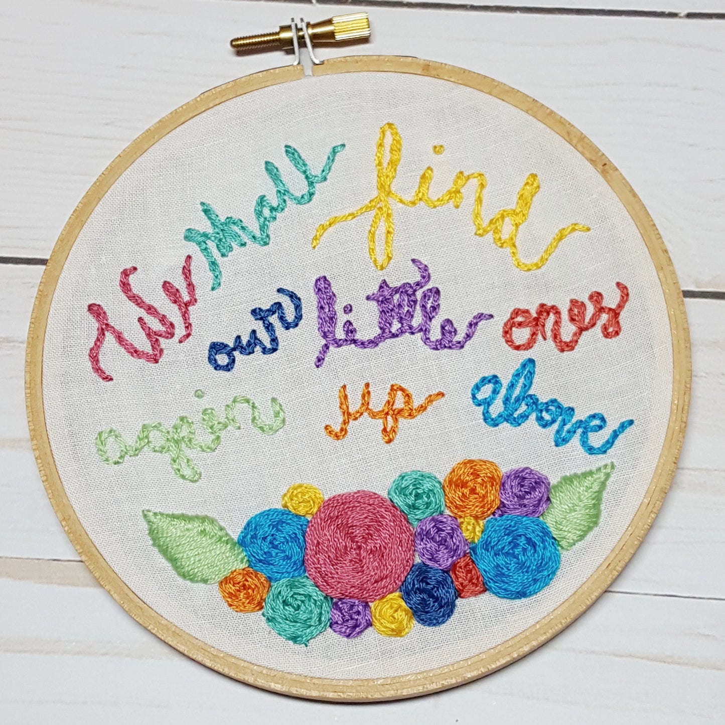PDF We Shall Find Our Little Ones Again Up Above Embroidery Pattern